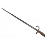 French M1874 Gras Rifle Bayonet St. Etienne 1875