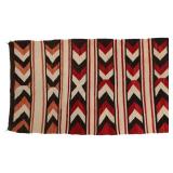 ca. 1905-1915 Navajo Germantown Eyedazzler Blanket