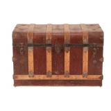 Antique Corbin Cabinet Lock Co. Steamer Trunk