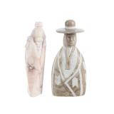 Navajo Dinï¿½ Hand Carved Alabaster Sculptures