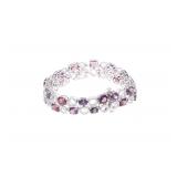 Luxury Designer Spinel & Diamond 14K Bracelet