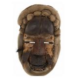 19th C. Dan, Republic Of Ivory Coast Deagle Mask