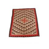 Navajo Crystal Regional Whirling Log Rug c. 1910