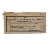 ca. 1891 .45-70 Cartridges Frankford Arsenal Box