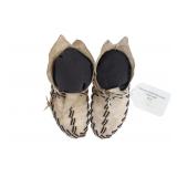 c.1882 Flathead Beaded Moccasins ex-Sundog