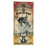 Deadwood South Dakota Rodeo Bob Coronato Sign