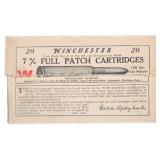 Winchester Full Patch 7mm Mauser Cartridges