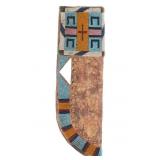 19th Crow Horse Thief Buffalo Beaded Knife Sheath
