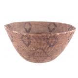 c. 1890 Yokut Indian Rattlesnake Gathering Basket