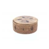 Inuit FINELY Hand Woven Lidded Trinket Box