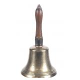 Antique Montana One Room Schoolhouse Brass Bell