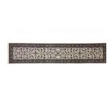 Antique Persian Serapi Hand-knotted Wool Runner
