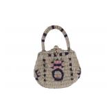 ca. 1890 Lakota Sioux Pictorial Fully Beaded Purse