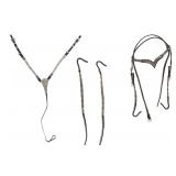 OL MEXICO Magdalena Charro Silver Ferrule Tack Set