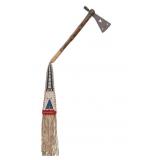 c.1880 Sioux Fine Ceremonial Pipe Tomahawk w/ Drop