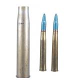 40MM MK2 Dummy Rounds & 90mm Spent Shell 1940-60s