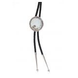 Hopi Virgil Thomas Sterling Silver Turquoise Bolo