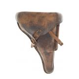 Schambach & Co. Leather Luger Holster Berlin 1916