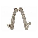 ca. 1920-1930's Crockett Silver Mounted Spurs