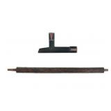 Circa 1860 Lakota Sioux Inlaid Pipe and Stem