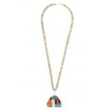 San Felipe R. Garcia Heishi Multistone Necklace