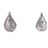 Navajo Herbert Tsosie Sterling Silver Earrings