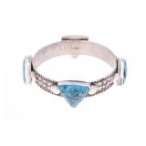 Southwestern Silver Creations Turquoise Bracelet