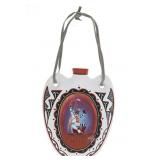Acoma Pueblo Koshari Clown Polychrome Canteen