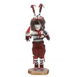 Hopi Watermelon Clown Kachina by L. Silversmith
