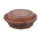 Apache Nation Hand Woven Trinket Basket c. 1920s
