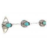 Ca. 1940's Navajo Gilbert Adeky Ring Bracelet