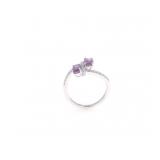 FREEFORM Kashmir Sapphire VS2 Diamond PLAT Ring