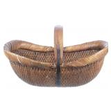 Chinese Rice Harvest Farming Basket c. 1940's