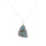 Hopi Virgil Thomas Sterling Turquoise Necklace