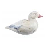 Early 1900 Original Hand Carved White Duck Decoy
