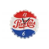 Vintage Custom Made Pepsi- Cola Bottle Cap Clock