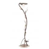Italian Organic Modernism/ Hollywood Regency Lamp