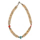 Santo Domingo Pueblo Large Heishi Necklace