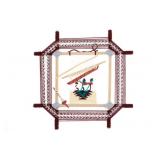 Navajo Dinï¿½ Miniature Weaving Loom Sampler