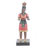Ca. 1950's Cigar Store Indian w/ Rotating Arms