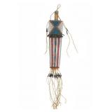 ca. 1870 Lakota Sioux Beaded Sheath & Pewter Knife