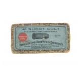 Antique Remington-UMC .41 Short Colt CF Cartridges