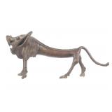Antique West African Benin Warthog Bronze