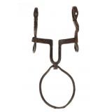 19th C. Ranch Forged Iron Vaquero Ring Bit