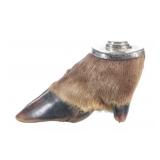 Antique Montana Trophy Elk Hoop Inkwell
