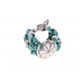 Navajo Buffalo Nickel Multistrand Bracelet