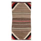 ca.1920-1930 Navajo Red Mesa Sunday Saddle Blanket