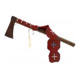 Mandan Missouri River Tomahawk w/ Beaded Drop
