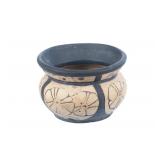 1910 Weller Claywood Four-Panel Pottery Jardiniere