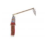 Rare & Early 1800 Crow Spontoon War Tomahawk